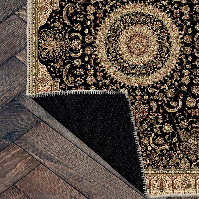 Conceptum Alfombra Woobtny0107 Marrón 100 x 150 cm